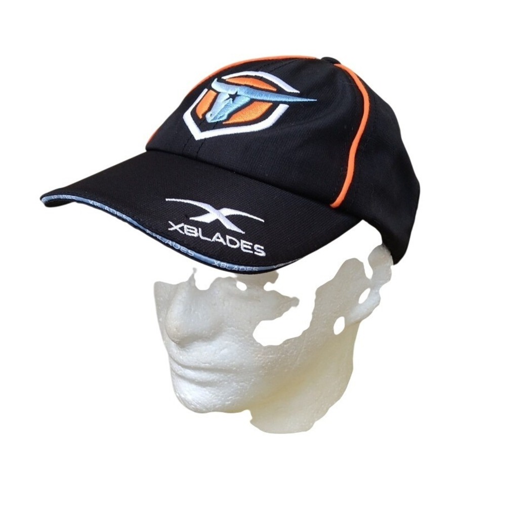Austin Gilgronis MLR Rugby Hat XBlades Black Orange‎ Adjustable Cap OSFM